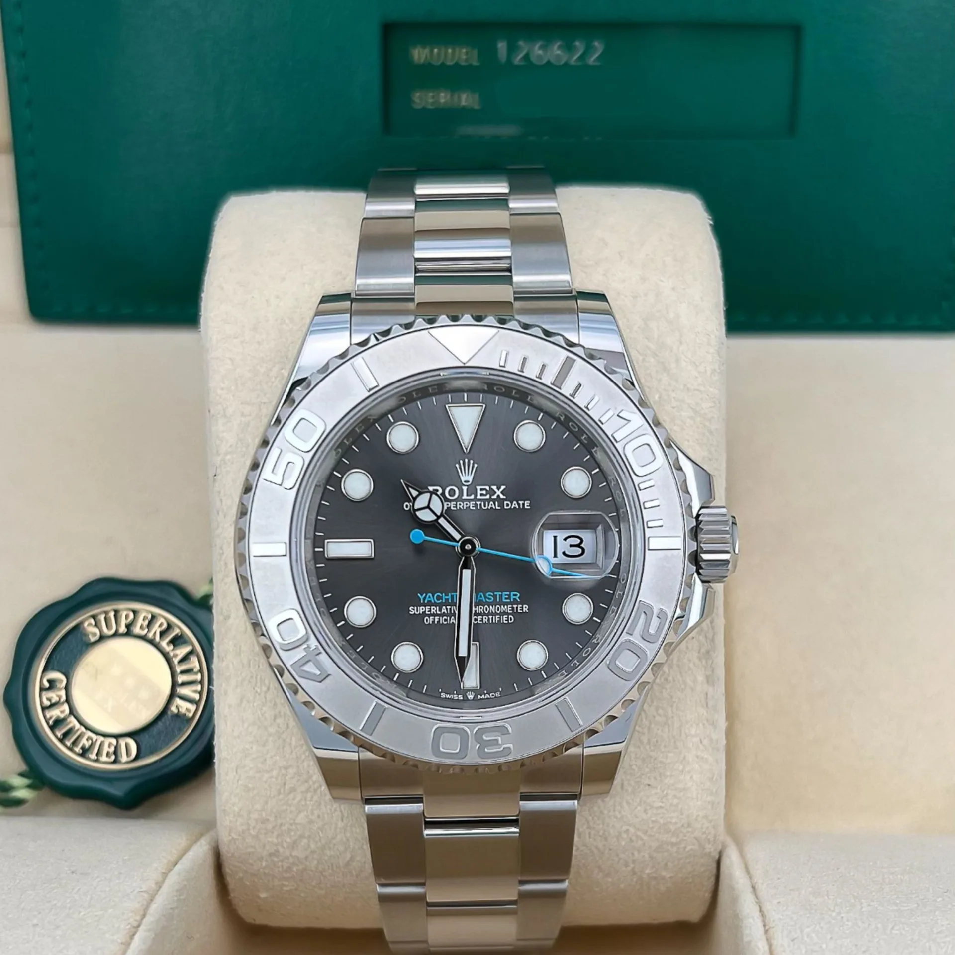 2023 Rolex Yacht-Master 40 Slate 126622-0001 Listing Image