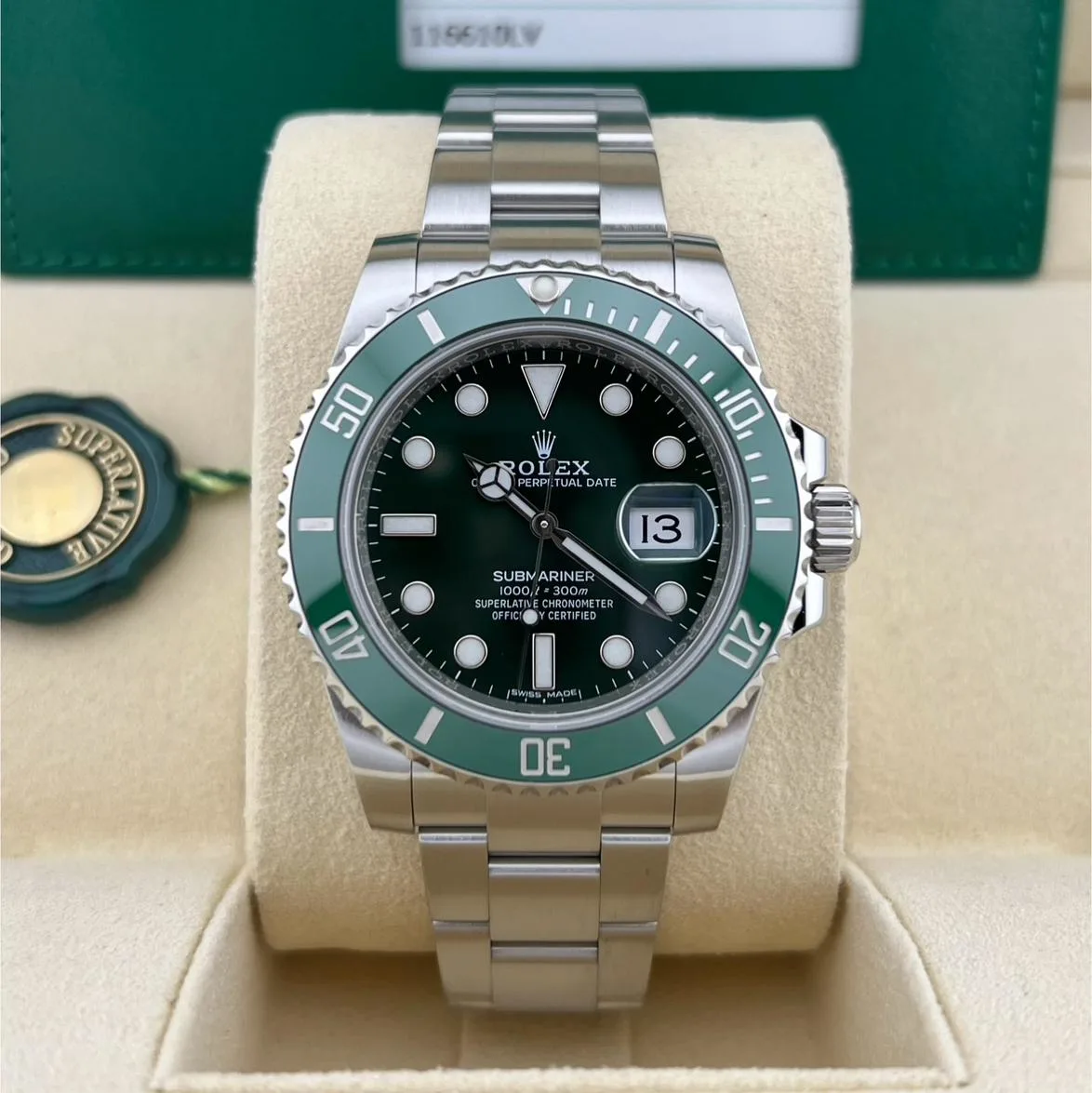2020 Rolex Submariner "Hulk" 116610LV Listing Image 3