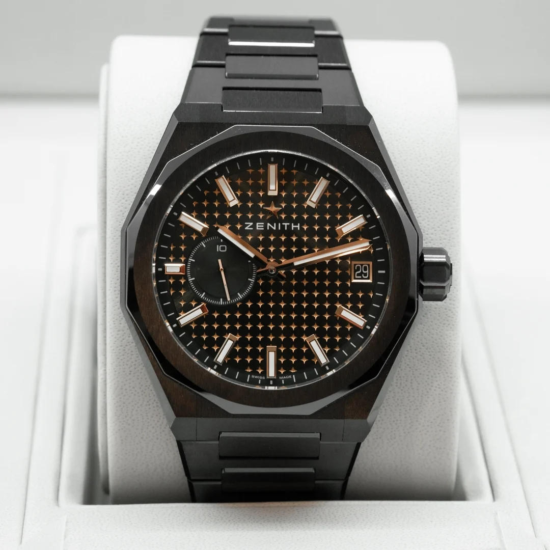 2025 Zenith Defy Skyline America's Edition 41 Black Ceramic / Green / Bracelet 49.9308.3620/56.I001