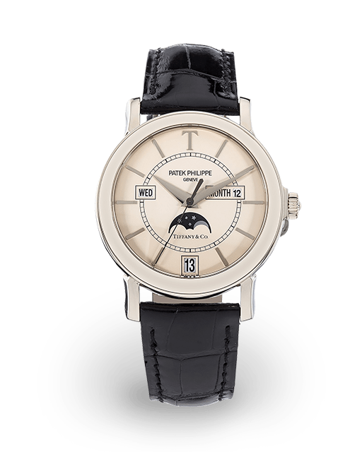 White gold Patek Philippe Perpetual Calendar Ref 5160 Tiffany & Co - Rolex  Passion Market