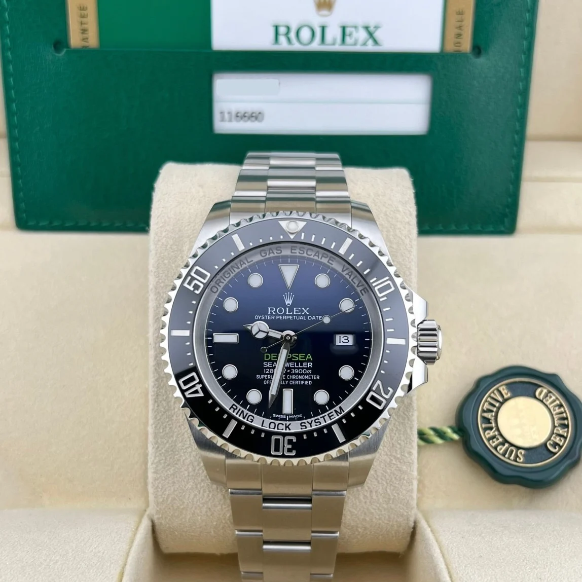 2016 Rolex Sea-Dweller Deepsea D-Blue "James Cameron" 116660-0003
