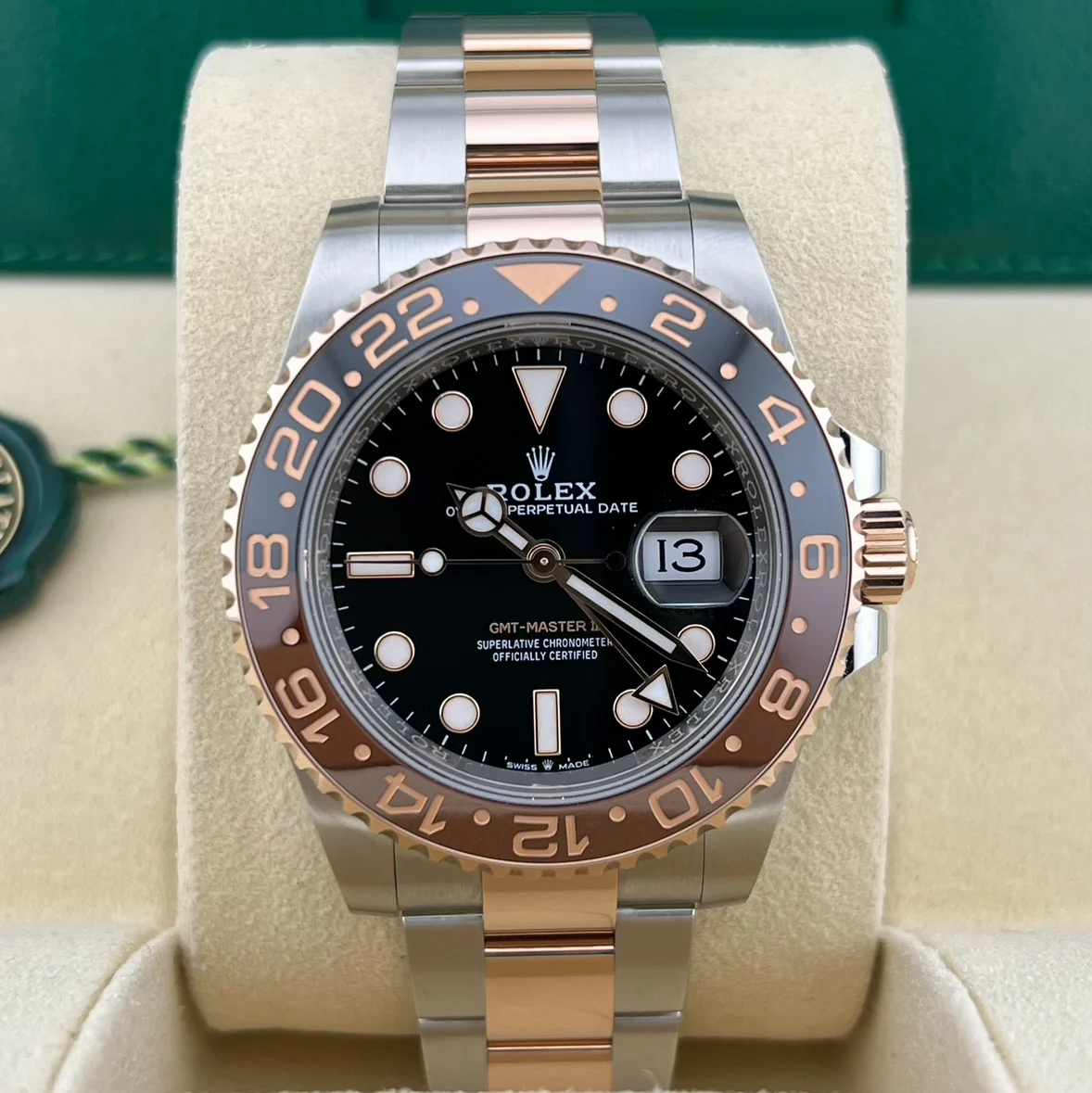 2024 Rolex GMT-Master II "Root Beer" 126711CHNR-0002 Listing Image