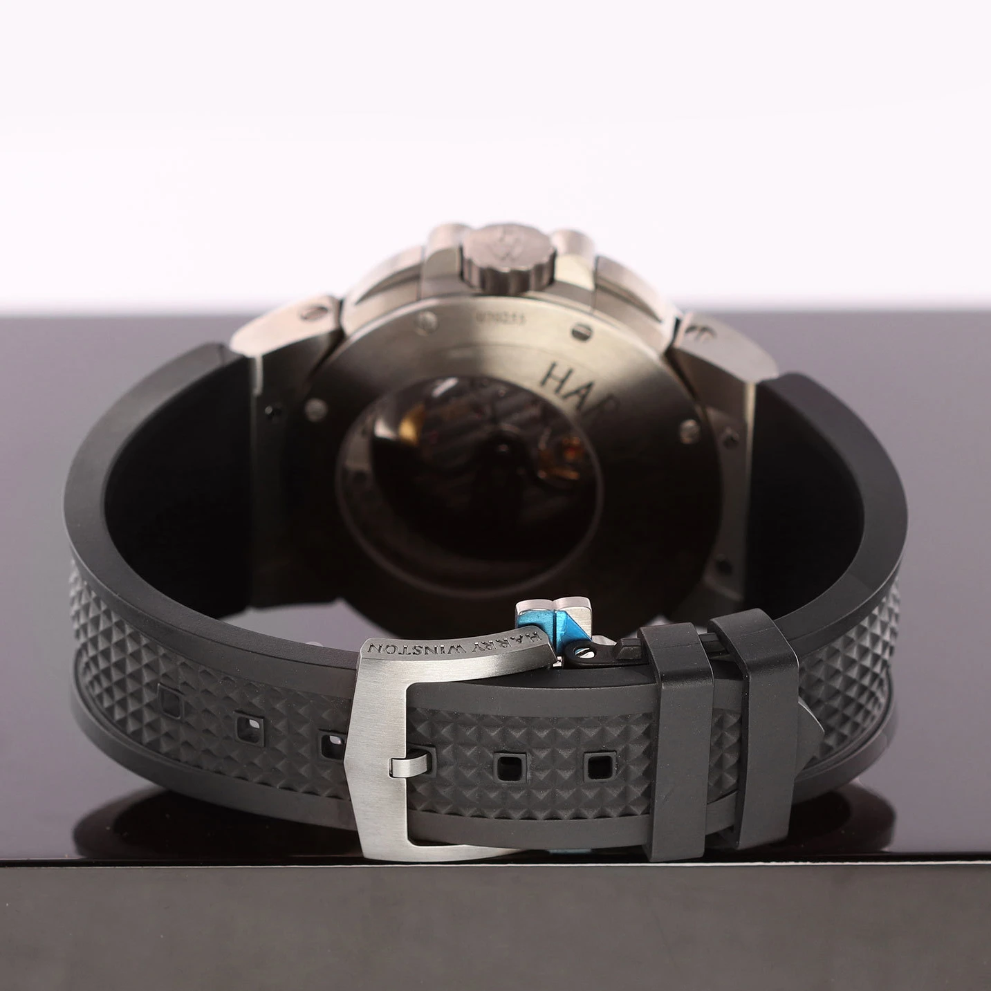 Auction: 2023 Harry Winston Ocean Dual Time 44 Zalium / Gray