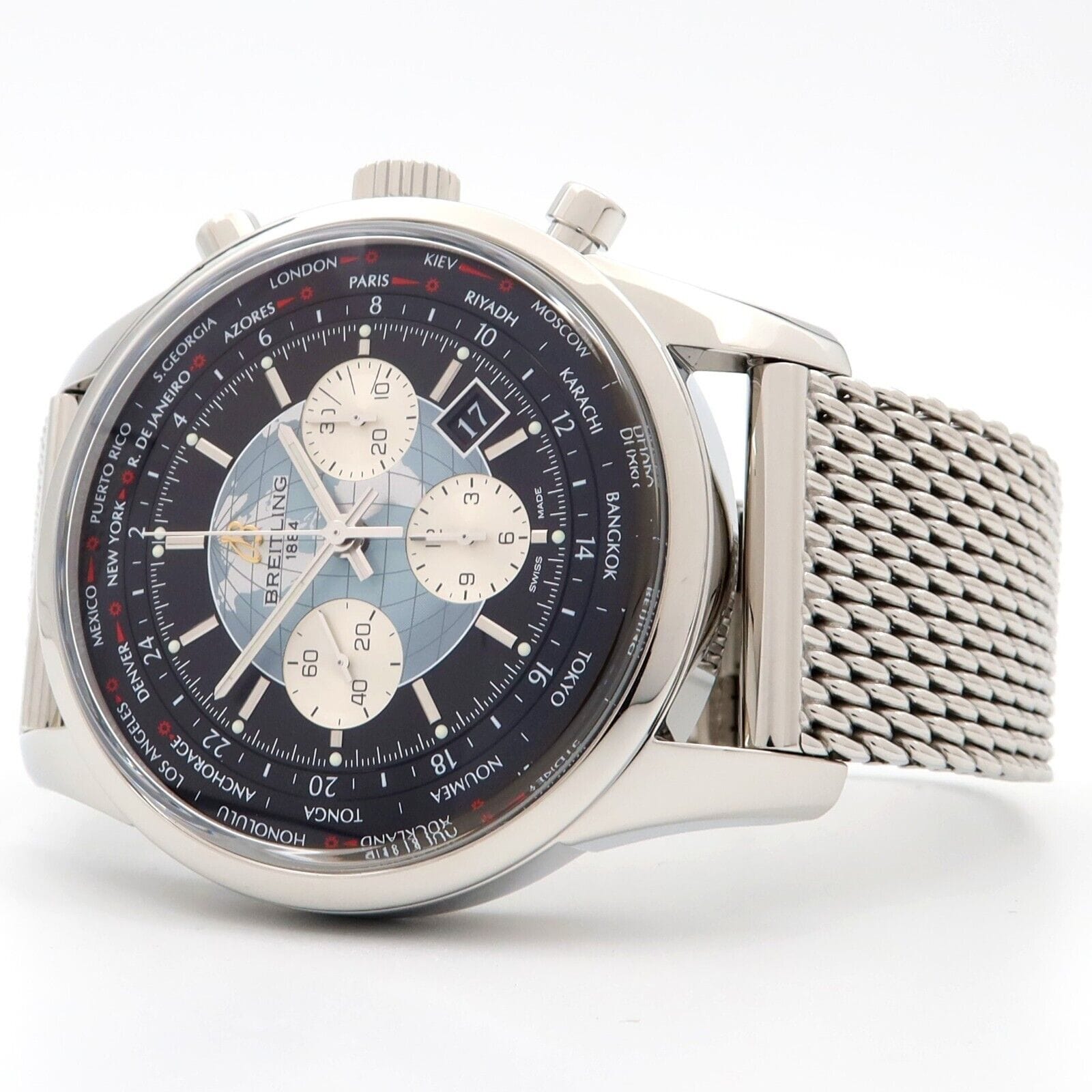 Breitling Transocean Chronograph Unitime AB0510U4/BB62 152A