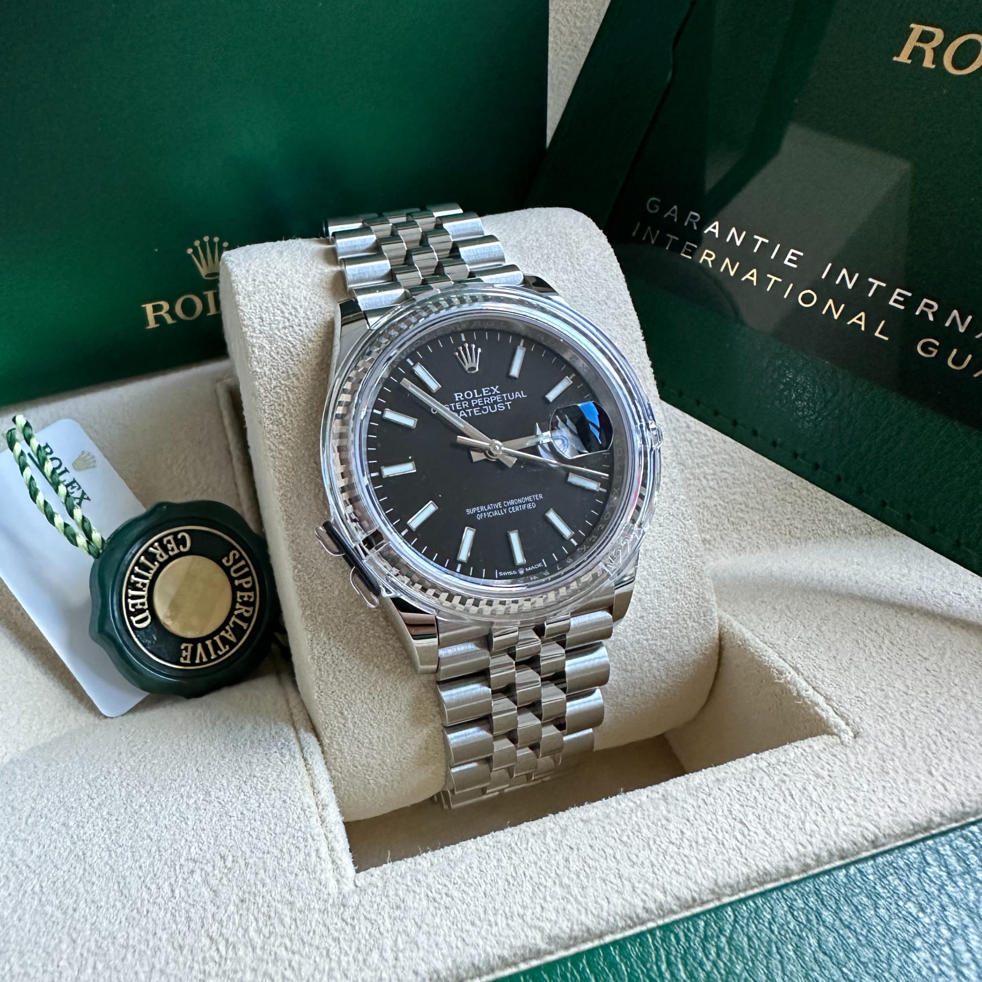 Rolex Datejust 36mm Two Tone Diamond Bezel 126281BXJ