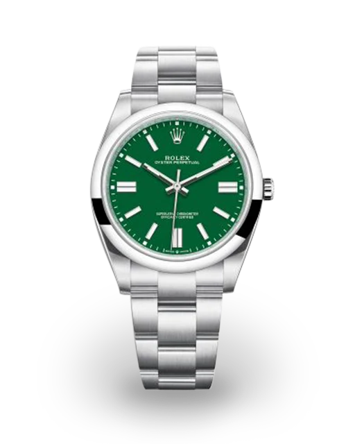 Rolex Oyster Perpetual 41 Green 124300-0005  Model Image