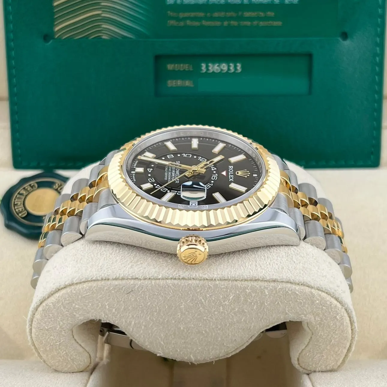 2023 Rolex Sky-Dweller Two-Tone / Black / Jubilee 336933-0004 Listing Image 3