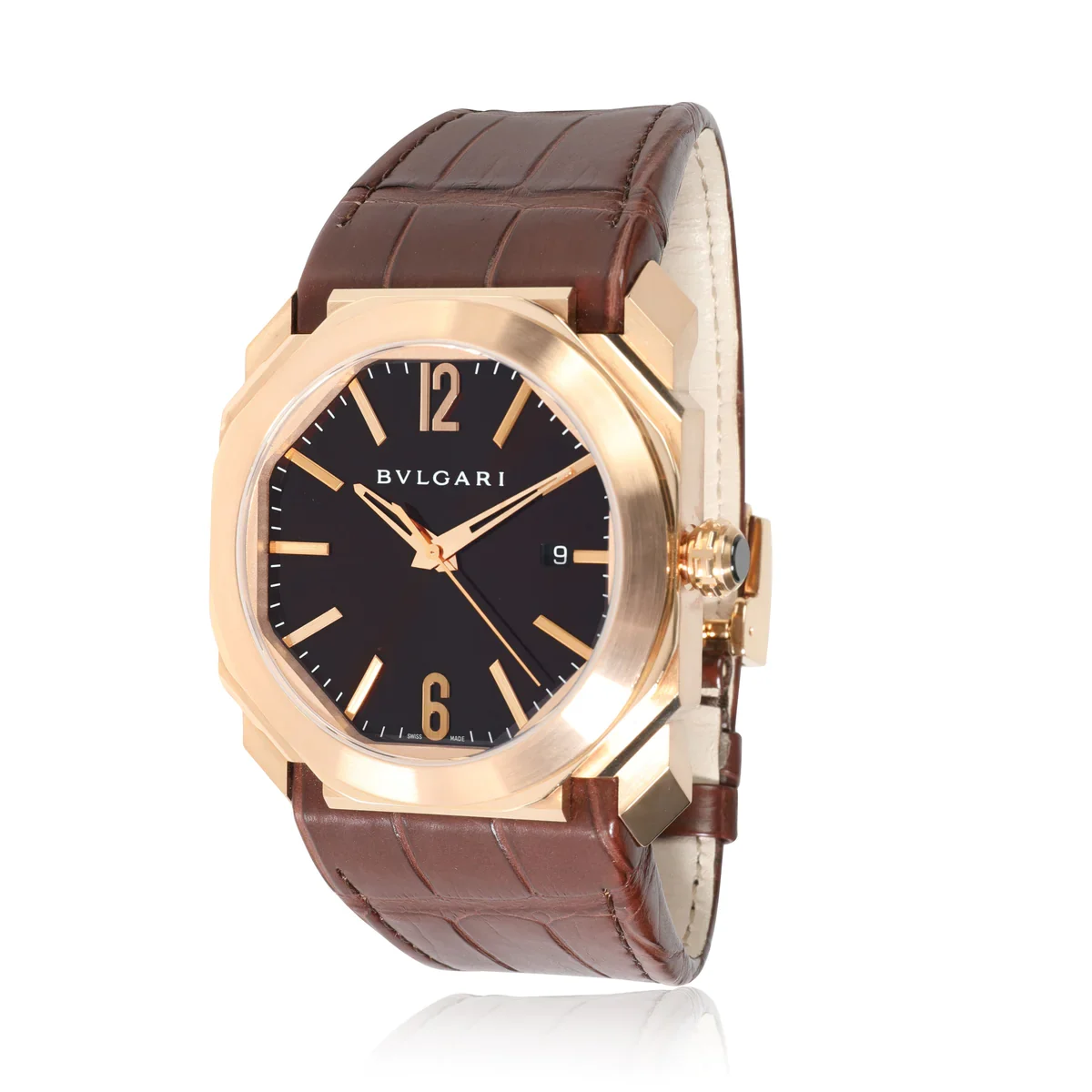 Bvlgari Octo Solotempo Criollo 41 Rose Gold / Brown / Arabic / Strap - Limited to 130 Pieces 102250 BGO P 41 G Listing Image 1