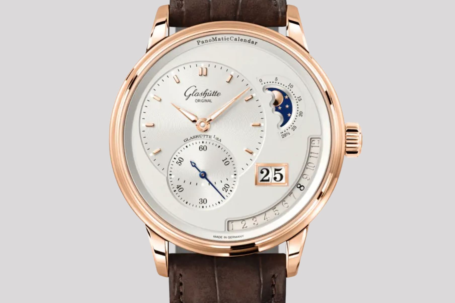Glashütte Original PanoInverse Stainless Steel / Black