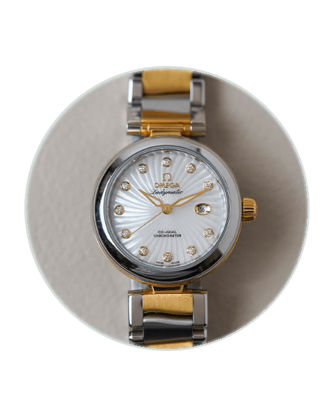 Omega LadyMatic Yellow Gold | Authenticated In-House | Bezel