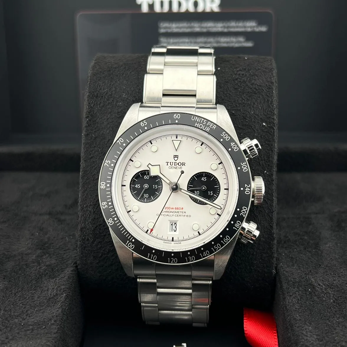 2024 Tudor Black Bay Chrono / White / Bracelet M79360N-0002 Listing Image 2