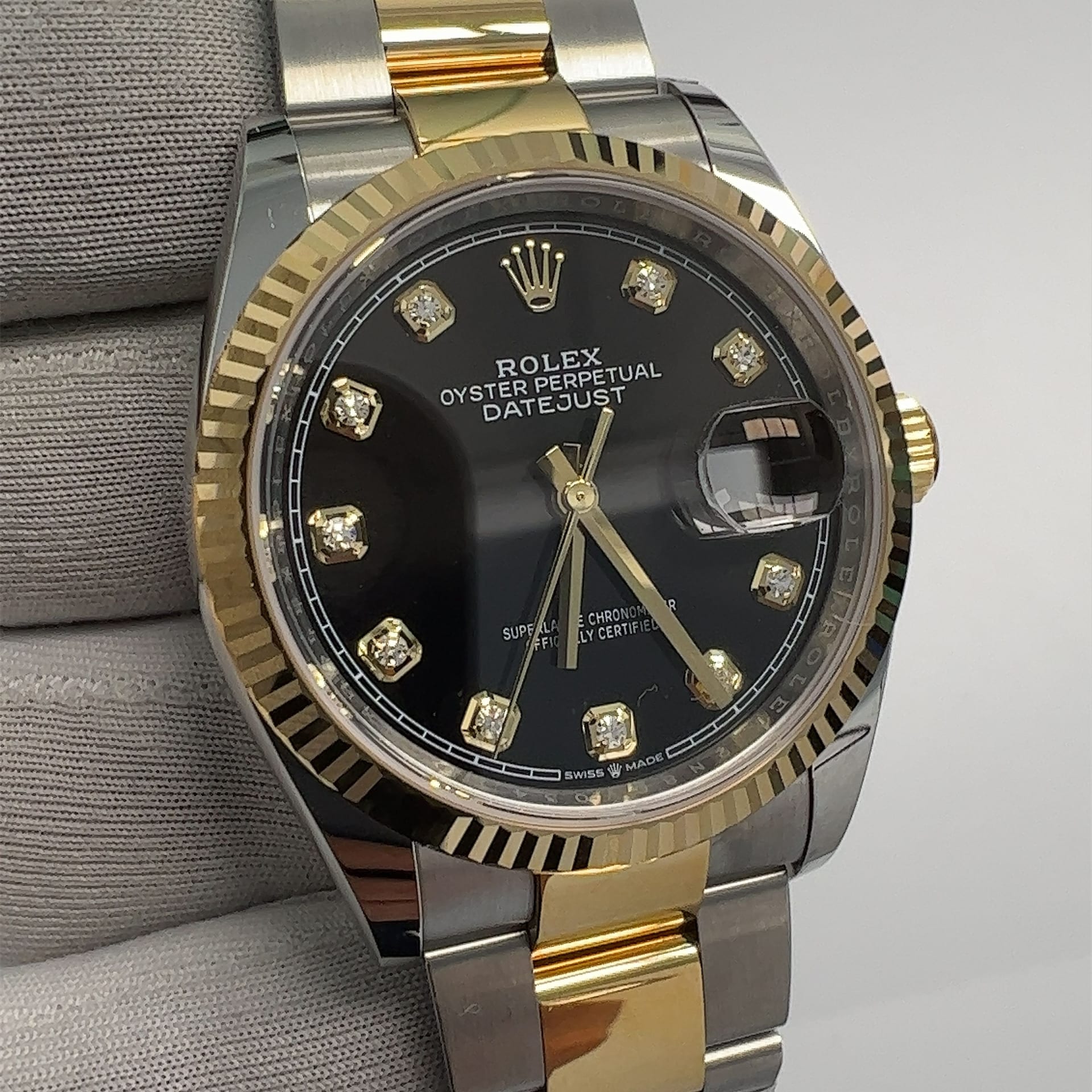 Rolex Datejust 36 Oystersteel and yellow gold Ref# 126233-0022