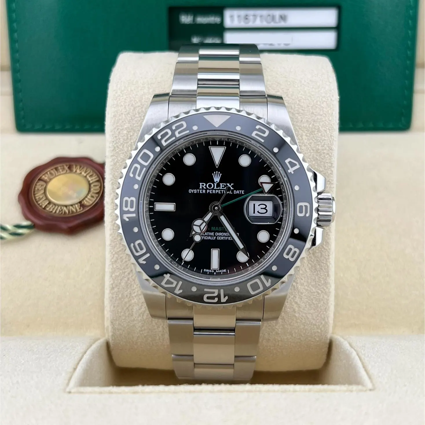 2010 Rolex GMT-Master II / Black 116710LN-0001 Listing Image 3