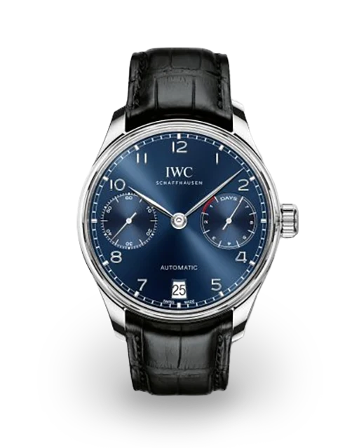 IWC Portugieser Automatic 5007 Stainless Steel / Blue IW5007-10  Model Image