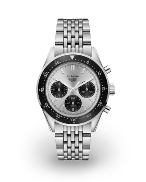 Tag Heuer Autavia Heuer 02 Stainless Steel / Panda / Bracelet / Jack Heuer CBE2111.BA0687  Model Image