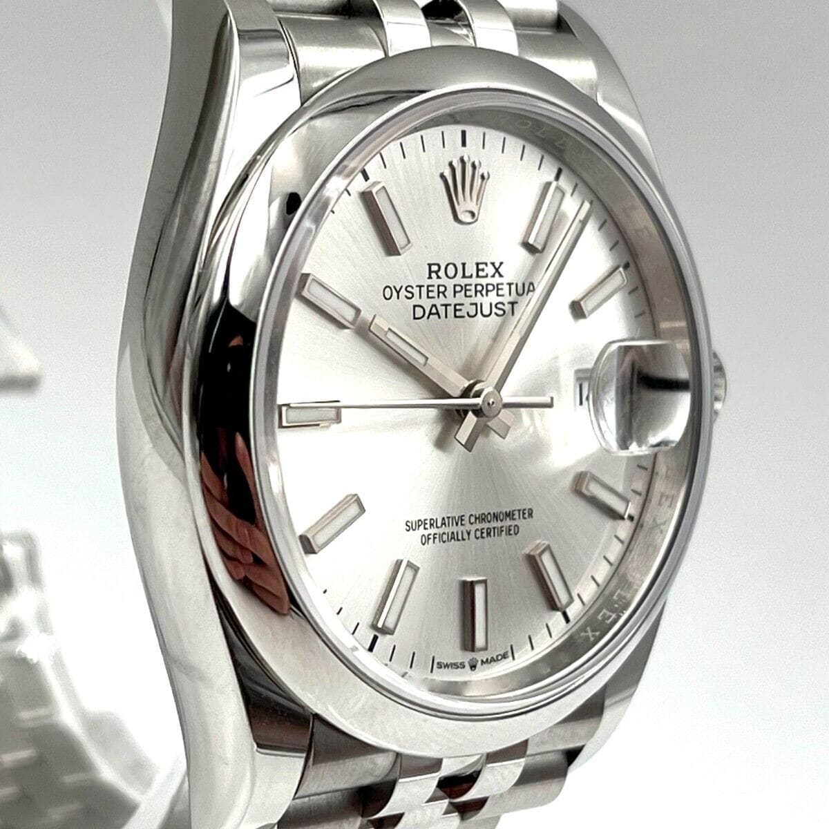 datejust 36 smooth bezel