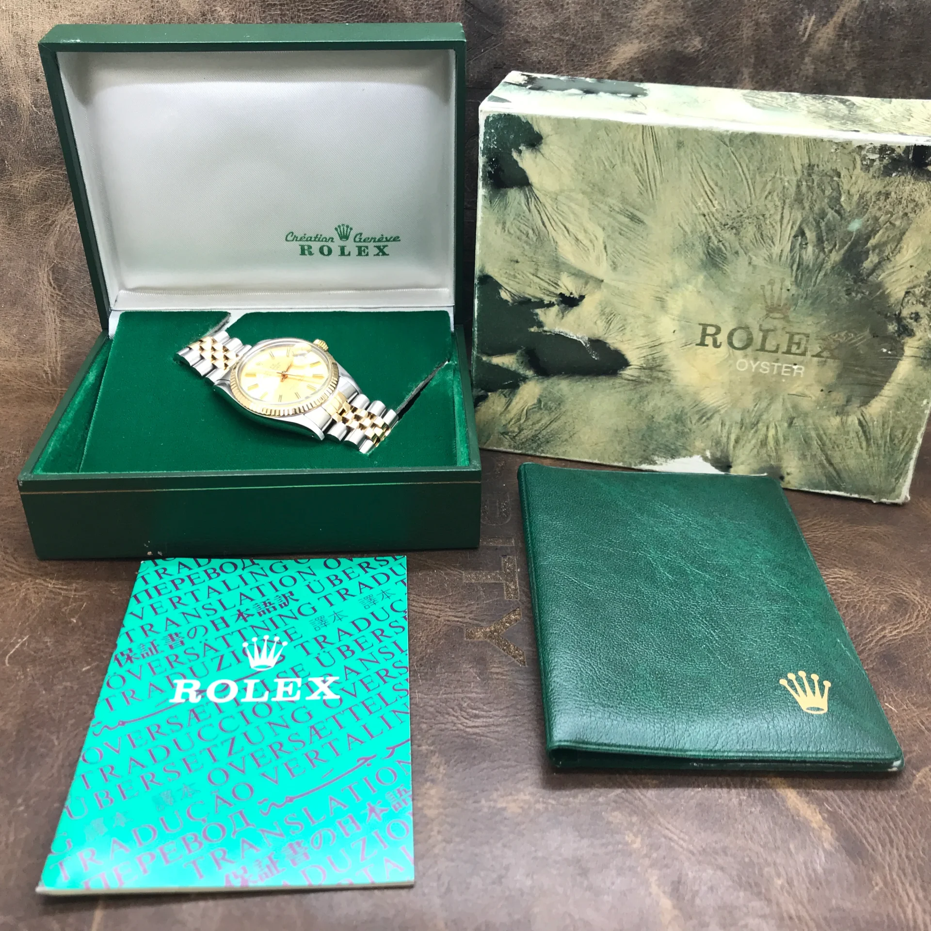 Rolex Datejust Two-Tone / Fluted / Champagne / Jubilee 16013 Listing Image 6