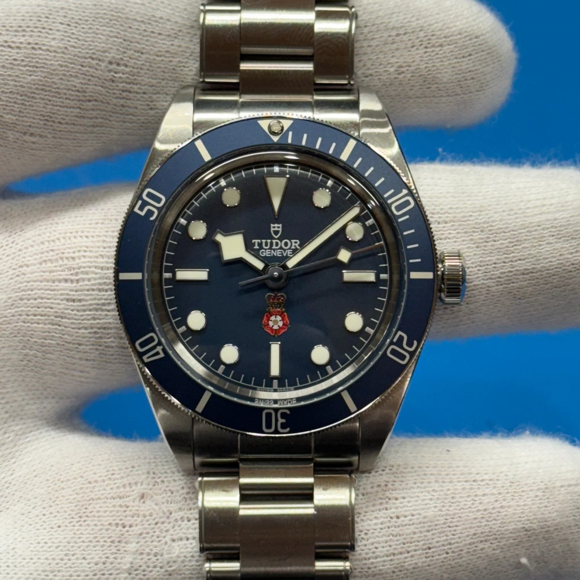 2022 Tudor Black Bay Fifty-Eight 'Platinum Jubilee RaSP' 39 Blue  Bracelet Limited to 300 Pieces M79030B-0011