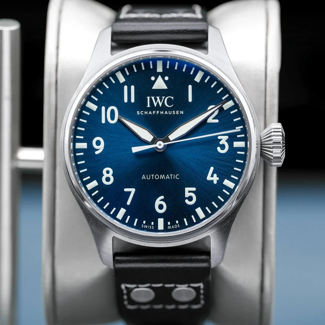 2021 IWC Big Pilot 43 Stainless Steel / Blue IW3293-03