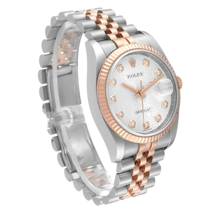 『4年保証』 Rolex Datejust 36 Two-Tone / Fluted / Jubilee-Motif ミュージック