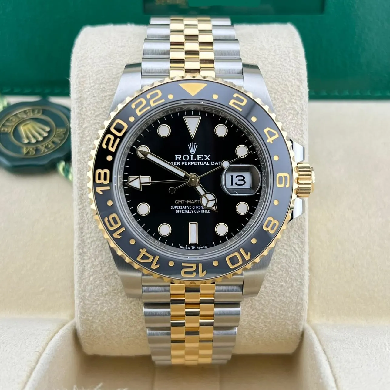 Rolex gmt black on sale jubilee