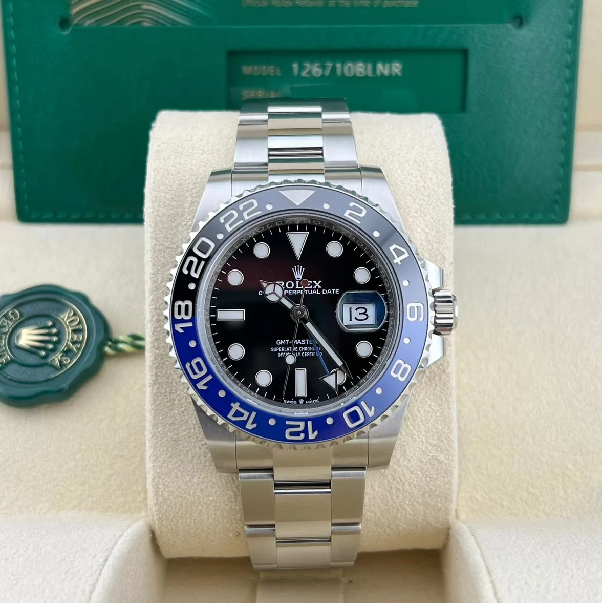 2023 Rolex GMT-Master II "Batman" 126710BLNR-0003 Listing Image 1