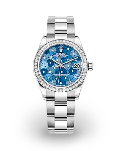 Rolex Datejust 31 Diamond-Set / Floral-Motif / Diamond-Set / Oyster 278384RBR-0039  Model Image