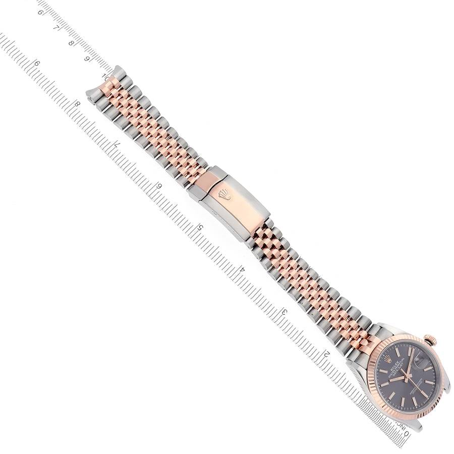 Rolex Datejust 36 Two-Tone Fluted / Slate / Jubilee 126231