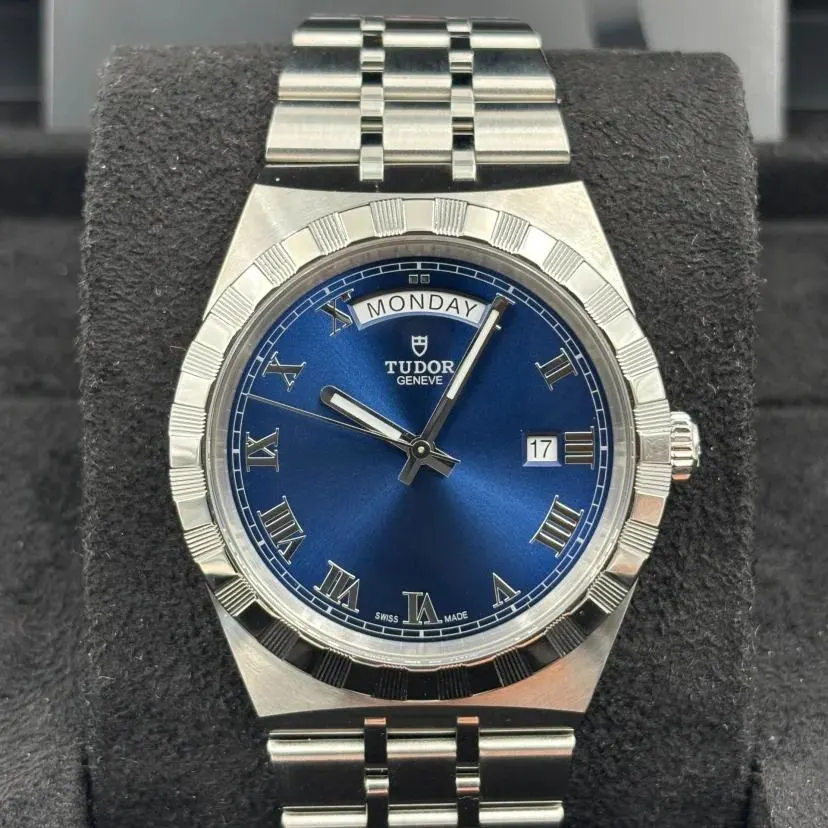 2025 Tudor Royal Date 41 Notched / Blue / Roman / Bracelet M28600-0005