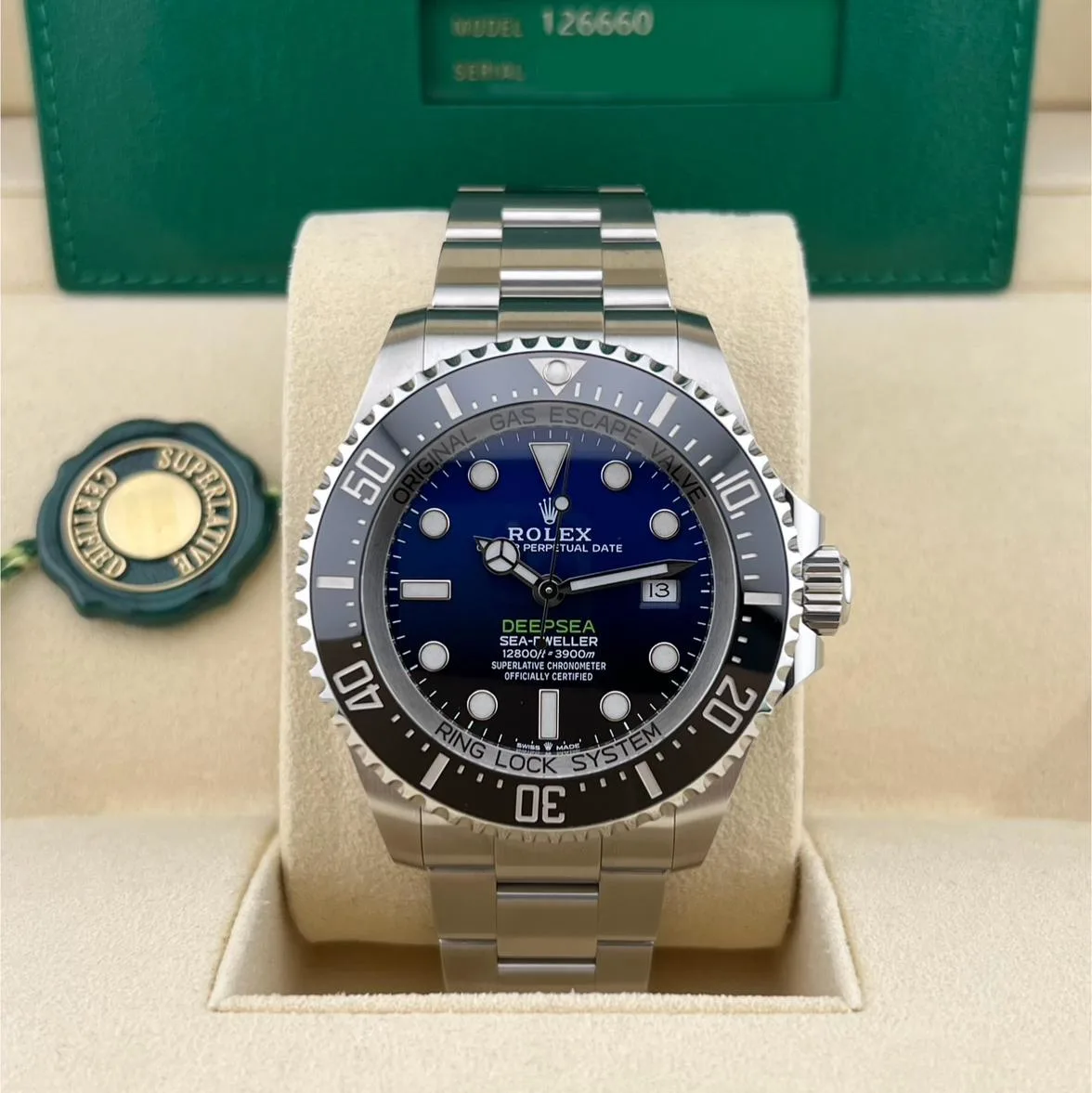 2020 Rolex Sea-Dweller Deepsea D-Blue "James Cameron" 126660-0002 Listing Image 3