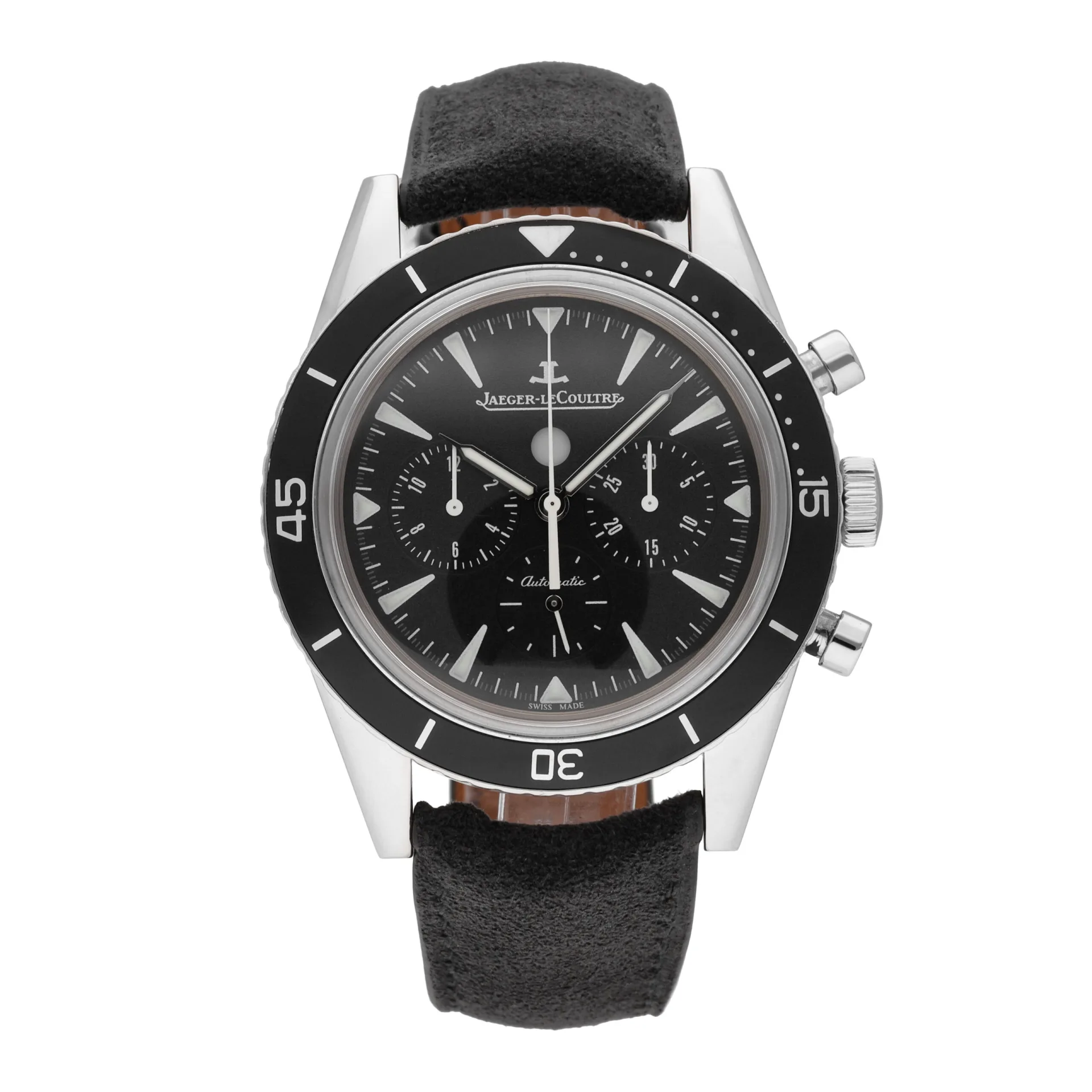 Jaeger-LeCoultre Deep Sea Chronograph 42 Steel / Aluminum / Black / Bracelet Q2068570