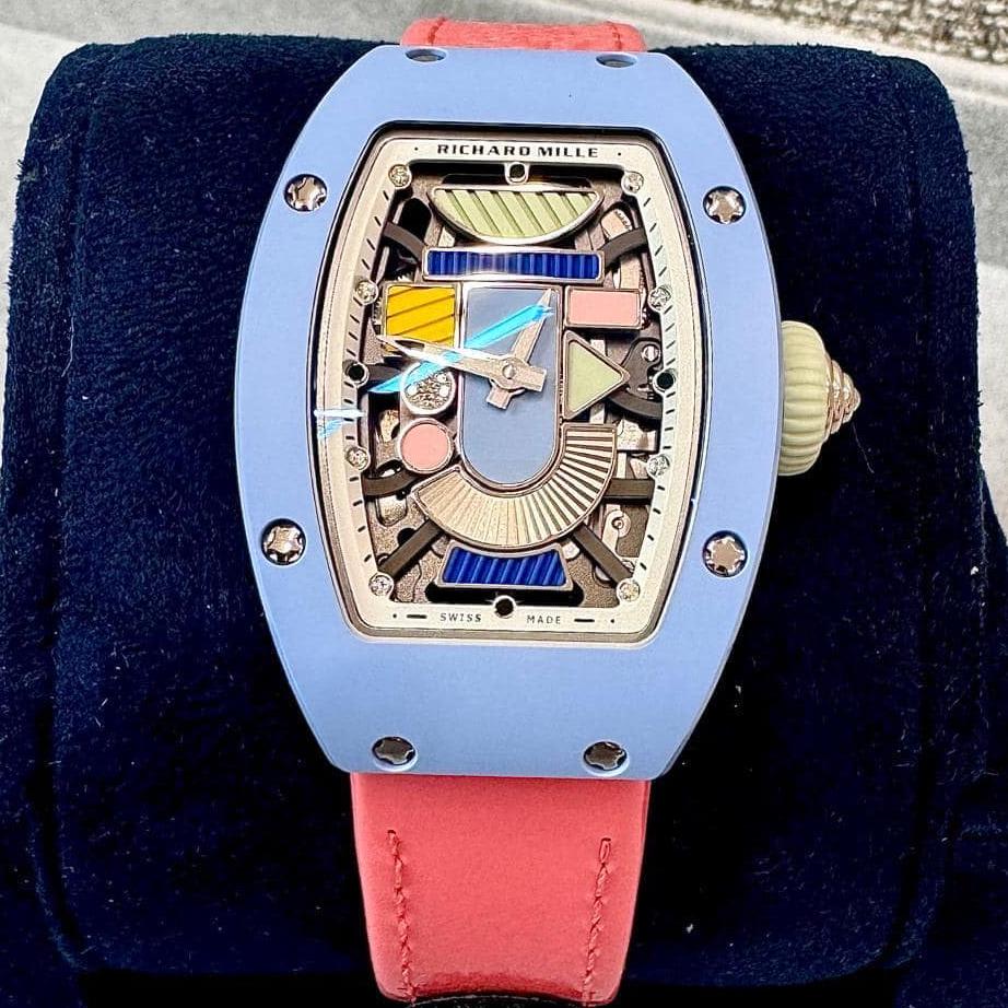 新品未使用 RICHARD MILLE カシミアブランケット 2024 Richard Mille 2024 RM 65-01 Automatic Chronograph Grey