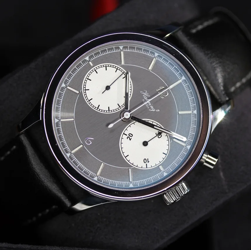 Habring² COS Chronograph 42 Titanium / Gray / Arabic / Strap COS Chronograph