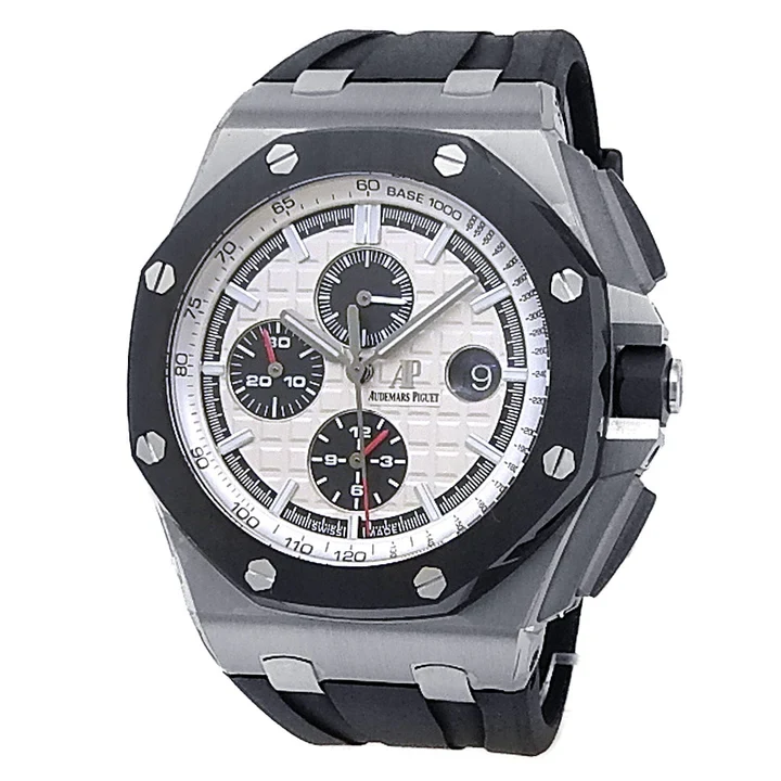 Audemars Piguet Royal Oak Offshore Chronograph 44 Ceramic / Silver / Rubber 26400SO.OO.A002CA.01