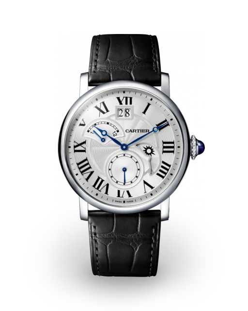 Cartier Rotonde de Cartier Second Time Zone Day / Night Stainless Steel / Silver W1556368  Model Image