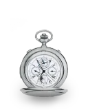 Pocket Watch Grande Complication Hunter-Case Platinum / White Enamel / Roman Avatar Image