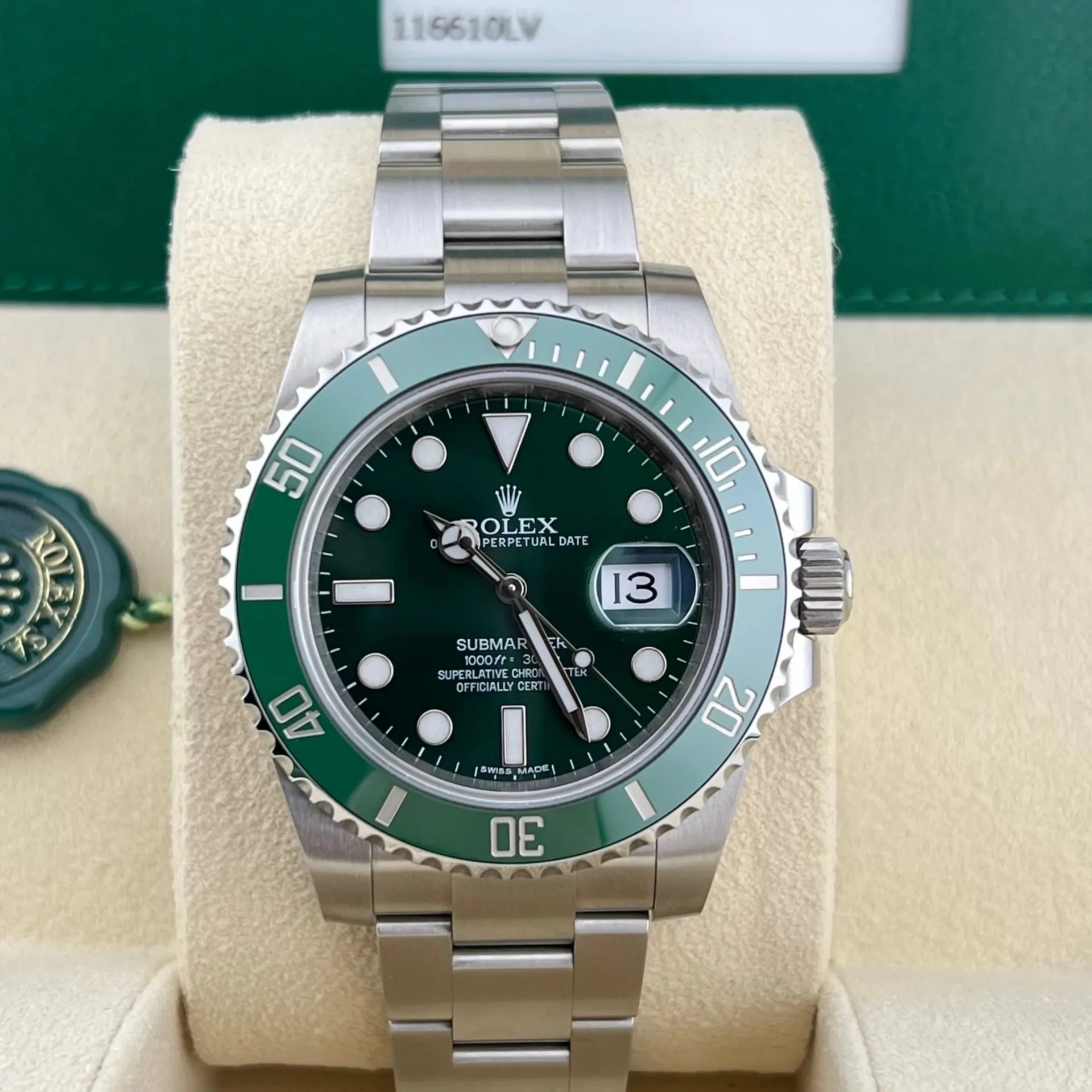 Rolex Submariner "Hulk" 116610LV Listing Image