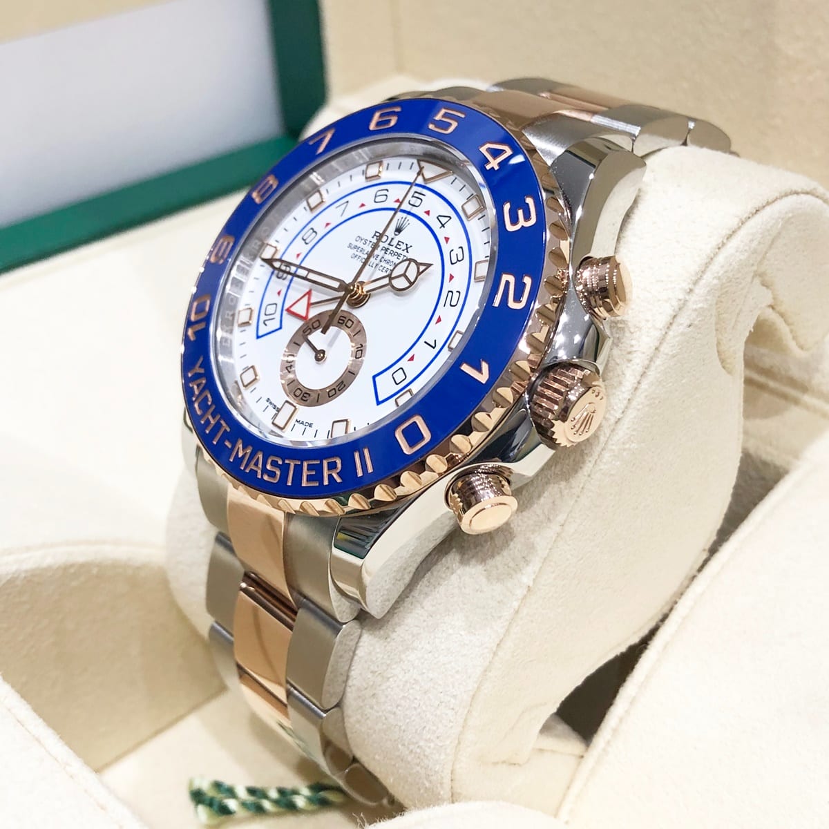 Rolex yacht master outlet 2 half gold