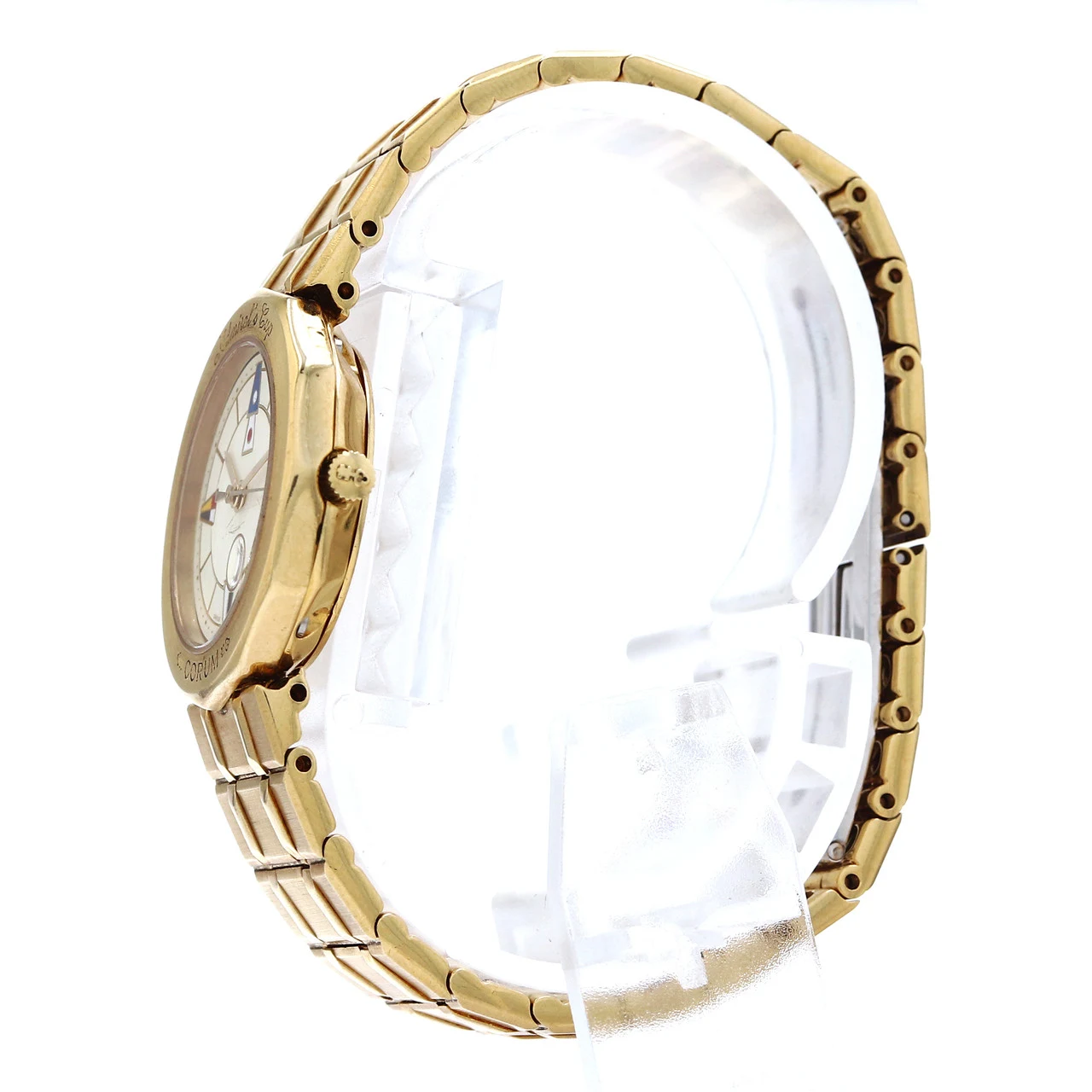 Corum Admiral's Cup 25 Yellow Gold / White / Bracelet 368253 Listing Image 2
