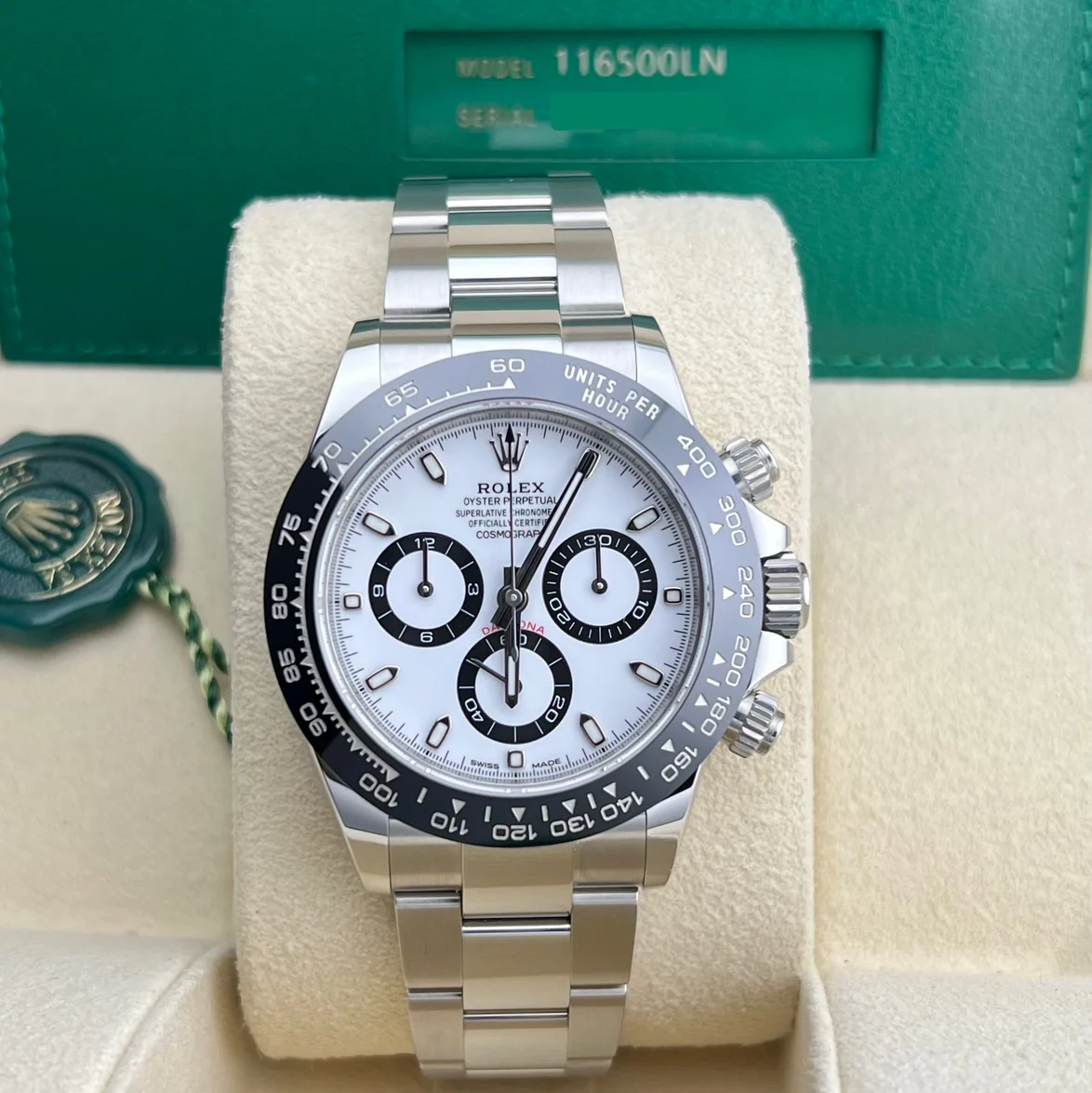 2023 Rolex Daytona "Panda" / Ceramic / White 116500LN-0001 Listing Image
