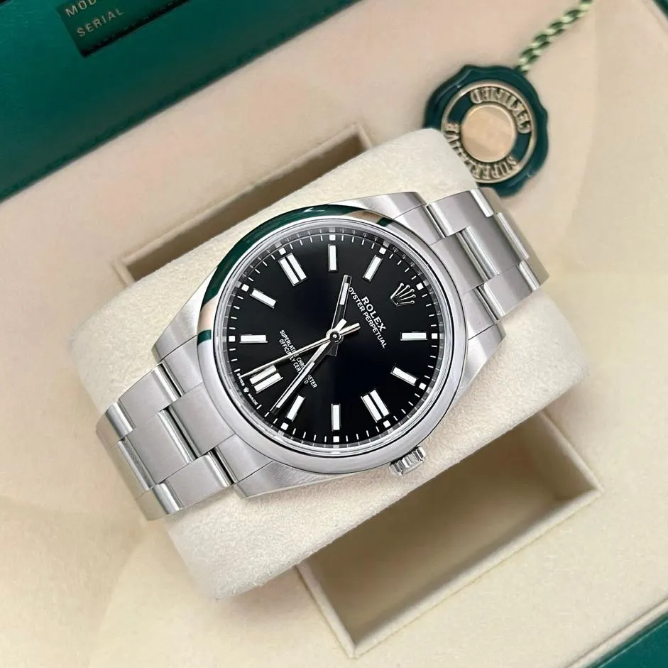 2022 Rolex Oyster Perpetual 41 Black 124300-0002 Listing Image 4