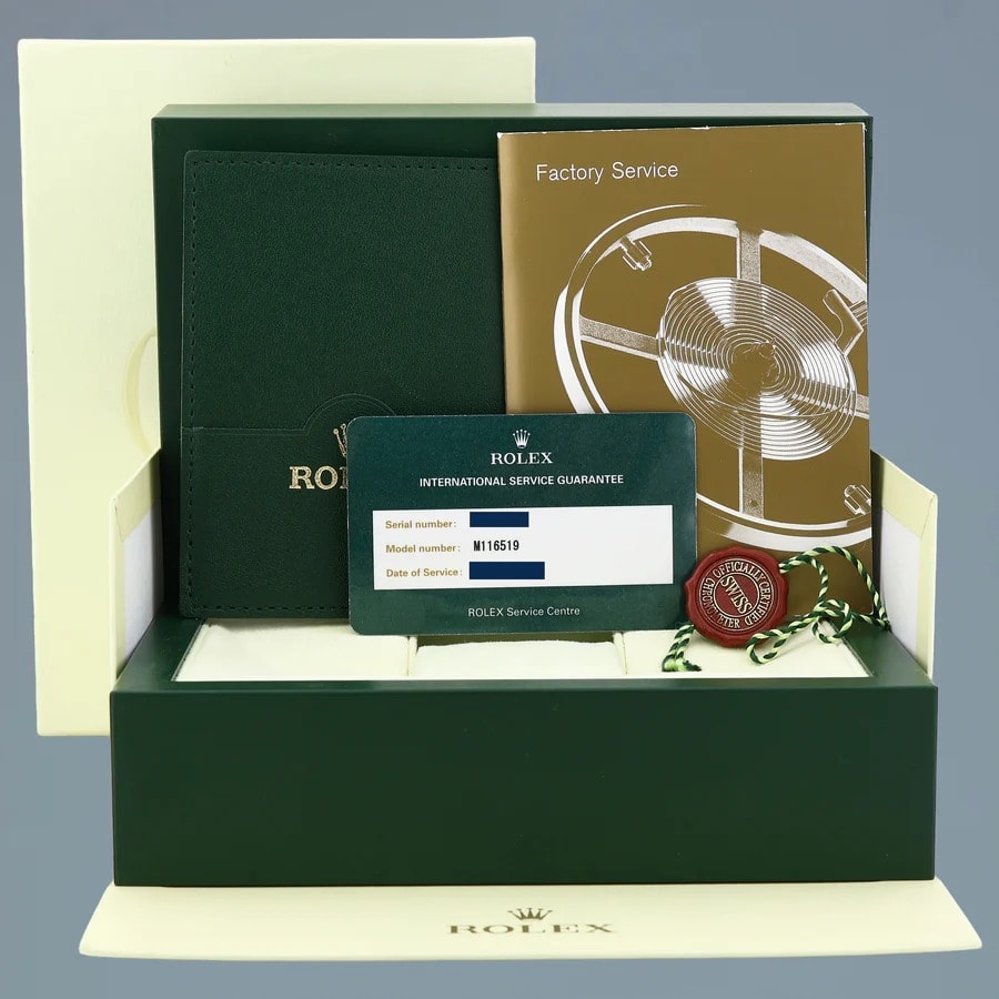 Rolex Daytona White Gold / Meteorite / Roman 116519-0195 Watches