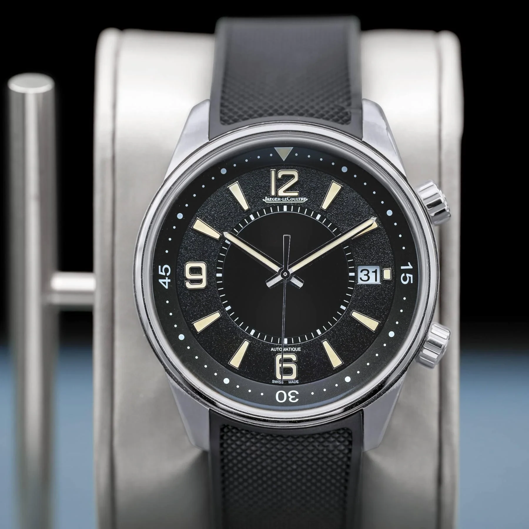 Jaeger-LeCoultre Polaris 42 Steel / Black / Arabic / Strap Q9068670
