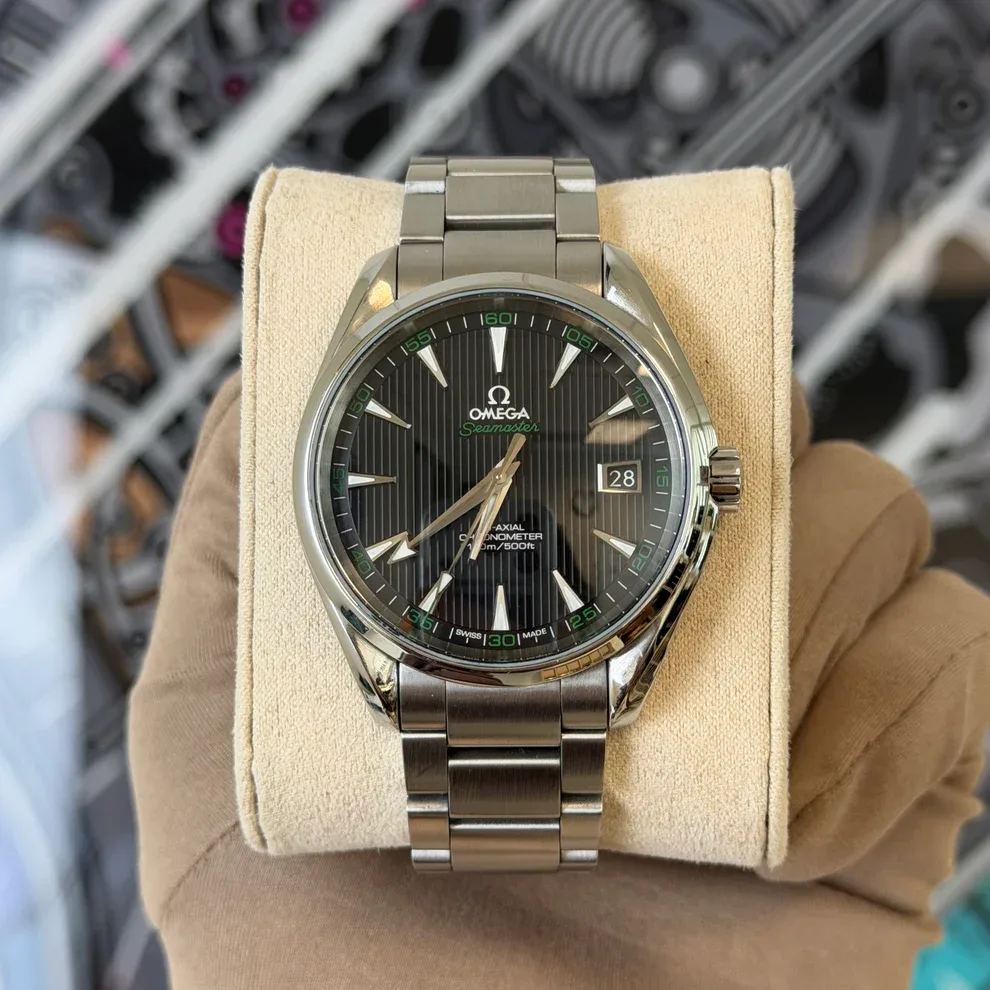 2014 Omega Seamaster Aqua Terra 150m Co-Axial 41.5 Steel / Black / Bracelet 231.10.42.21.01.001