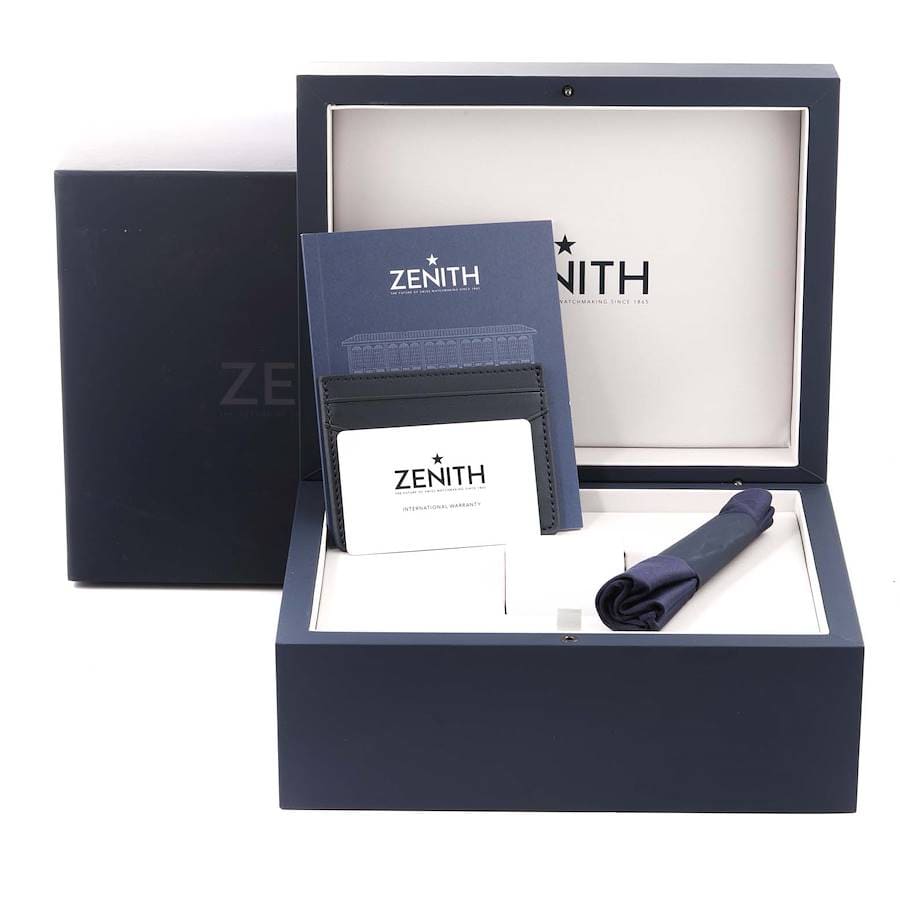 Zenith Chronomaster Sport Yoshida Stainless Steel / Green