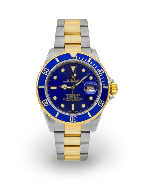 Rolex Submariner Date Two-Tone / Blue / Tritium 16613  Model Image