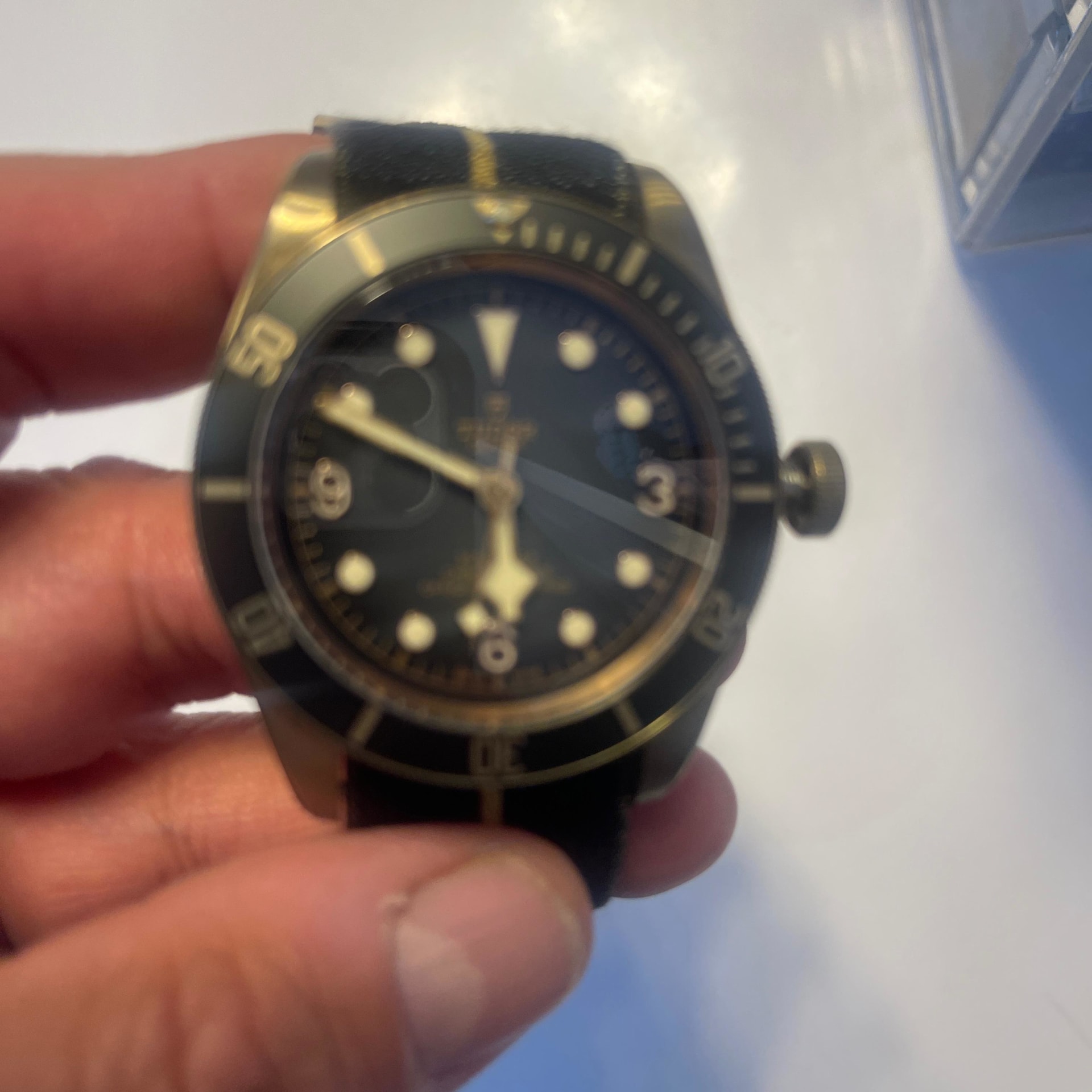 Tudor Black Bay Bronze Strap M79250BA-0001 Watches Bezel
