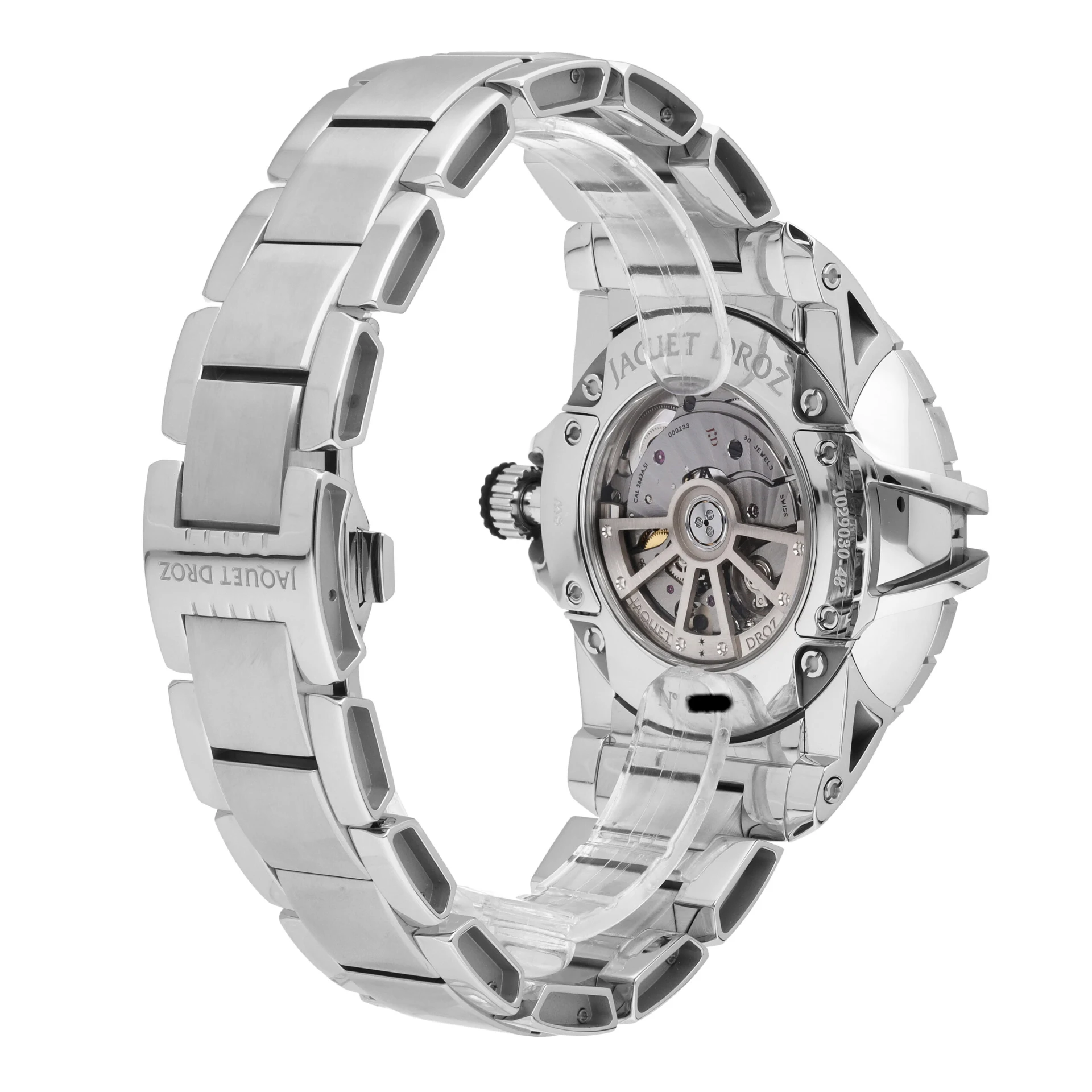 Auction: 2023 Jaquet Droz Grande Seconde SW 45 Steel / Black