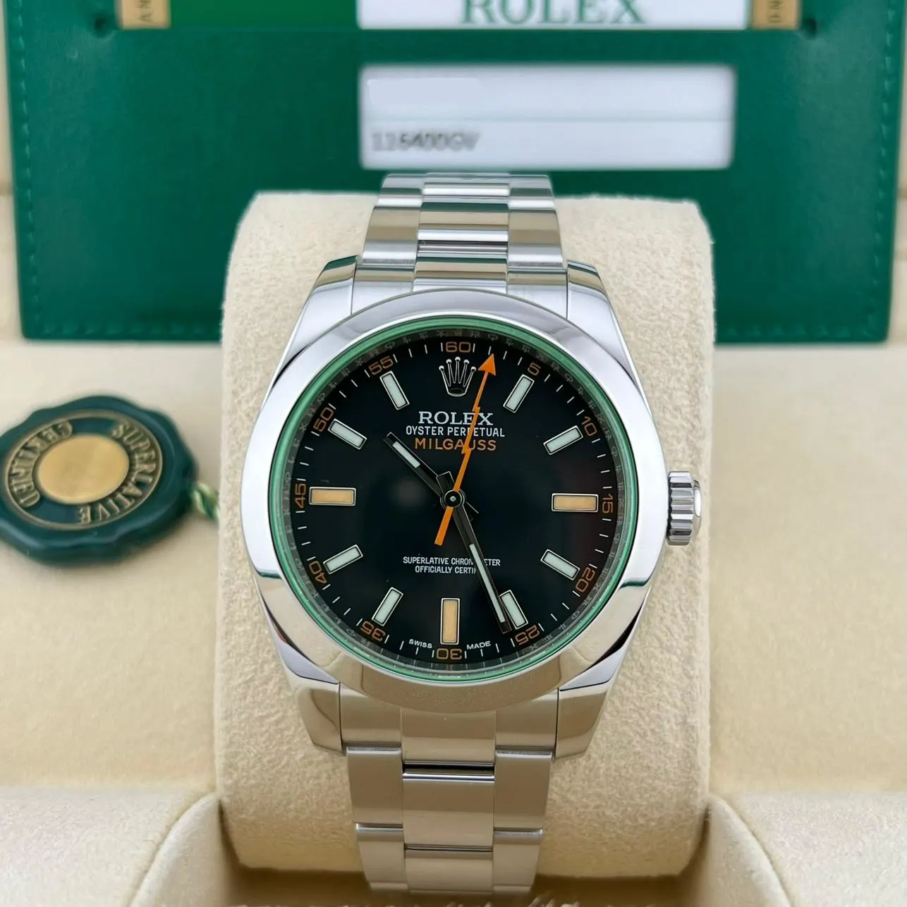 2019 Rolex Milgauss Black 116400GV-0001 Listing Image 2