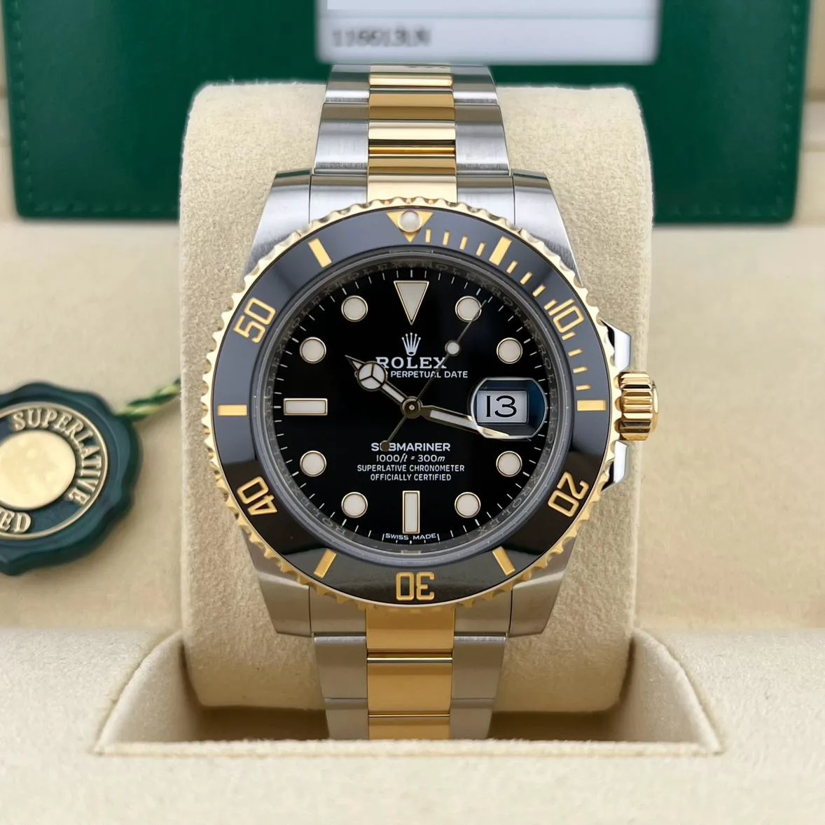 2019 Rolex Submariner Date Two-Tone / Ceramic / Black 116613LN-0001 Listing Image 2